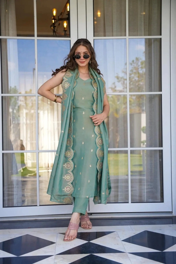 ARM 5305 Beautiful Kurti Set  - M-38