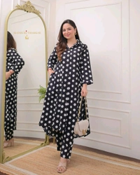SF2 5321 Jaipuri Floral Cotton Dress - XXL-44