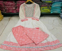 SF3 5036 Soft cotton nyra cut kurti pant Duptta - M-38