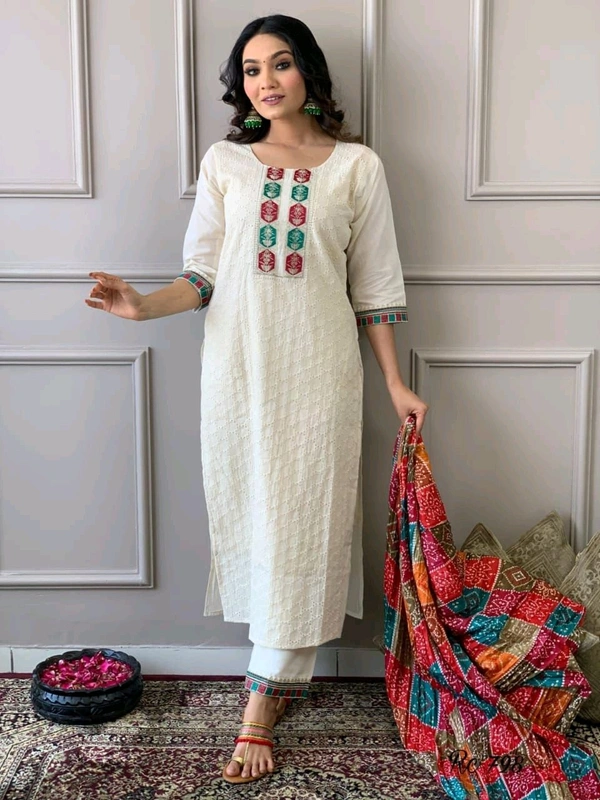 SF3 5096 New stylish cotton Dress - 2XL-44