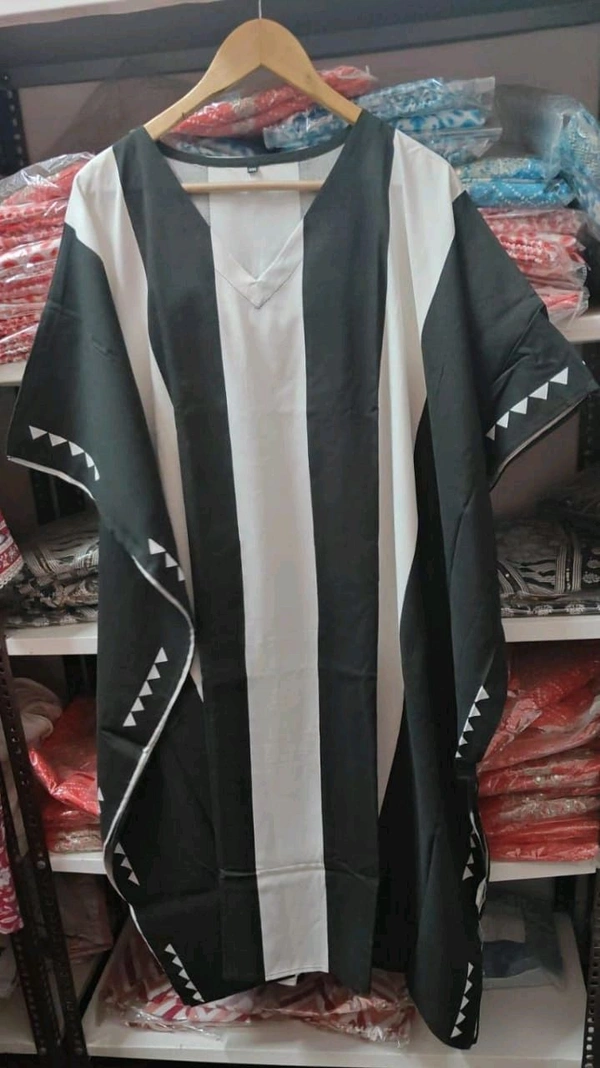 SF2 5053 Fashionable Embroidery kaftan  Rayon Fabric  - M-38