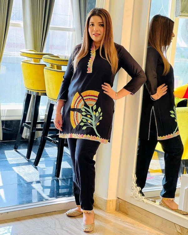 SF2 5056  Amazing 🥰Stylish cord sets for this  look Very comfortable  and classy - M-38