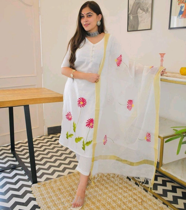 SF3  5367 Beautiful Flower Print Dress - M-38