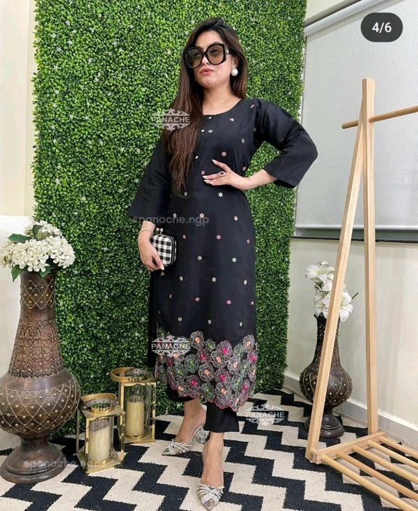 SF2 5078 *New Style Beautiful Two Peice Set Cotton with mobile pocket. - M-38