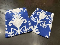 SF2 5380  Beautiful *cotton co-ords sets,l comfortable amazing print. perfect outfits  - Blue, 2XL-44