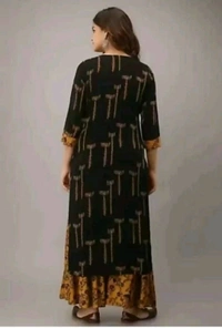 SF2 5399 Reyon  print kurti with sharara set. - XL-42