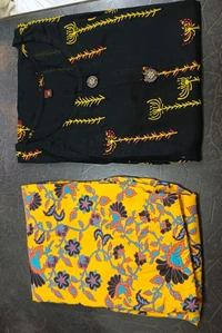 SF2 5399 Reyon  print kurti with sharara set. - XL-42