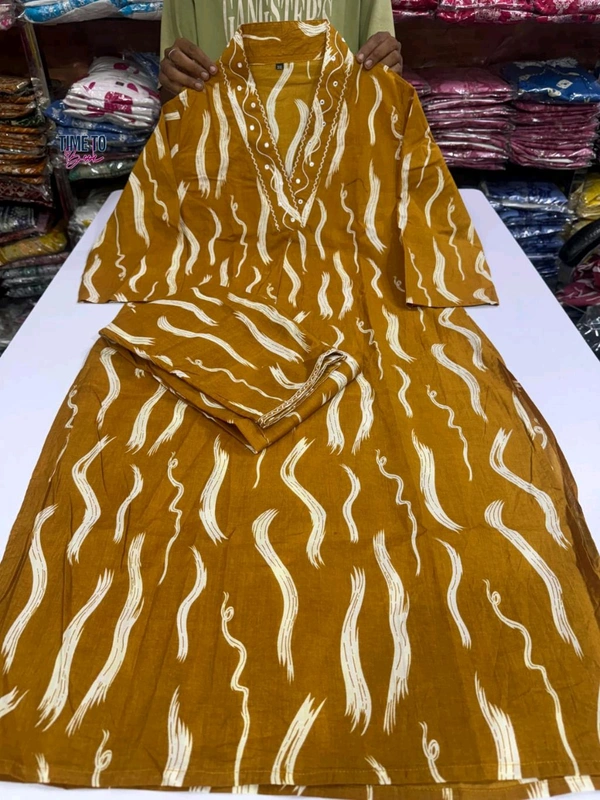 SF2 5400 DISIGNER CORD- SET  beautifully decorated with hand embroidery weaving PREMIUM COTTON WITH MIRROR WORK  - Yellow, L-40