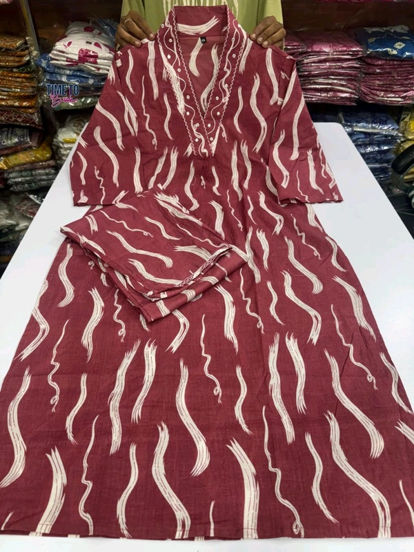 SF2 5400 DISIGNER CORD- SET  beautifully decorated with hand embroidery weaving PREMIUM COTTON WITH MIRROR WORK  - Red, M-38