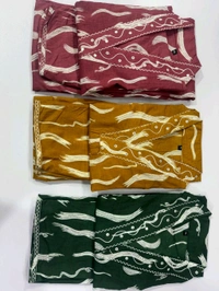 SF2 5400 DISIGNER CORD- SET  beautifully decorated with hand embroidery weaving PREMIUM COTTON WITH MIRROR WORK  - Green, L-40