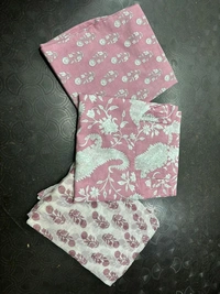 SF2 5431 Beautiful  cotton kurti+pant +duptta - M-38