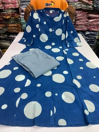 SF2 5443  New BRAND SHOWROOM Full heavy jaipur print  beautiful Heavy CORD-SET Suit - L-40