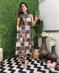 SF3 5444 New Floral plaso set* Print on -Muslin digital print - XL-42