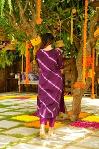 SF2  5465  Kurti set  Very amazing kurti pant set in Prosen print  - 2XL-44
