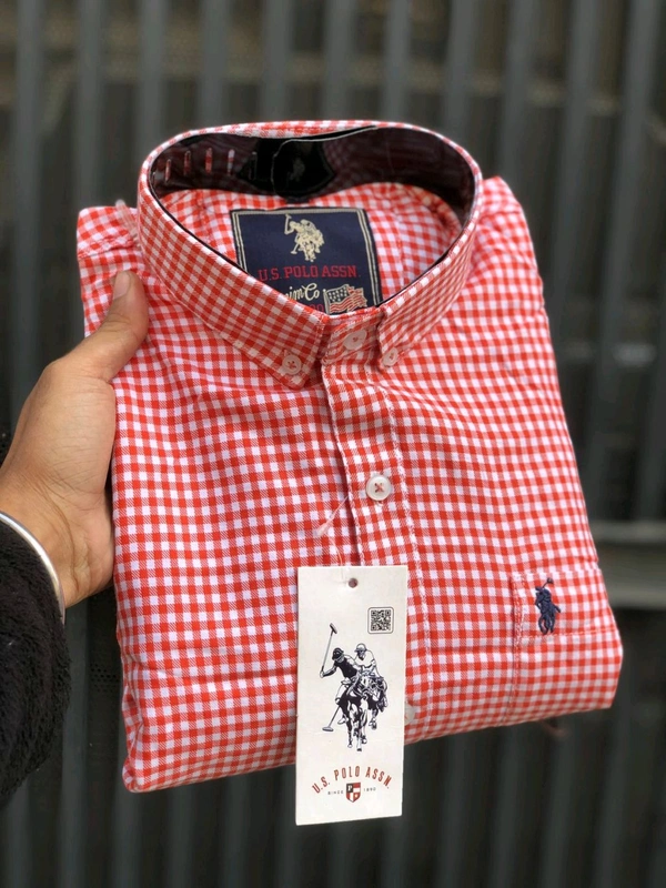 5504 *_TREND to be FASHION_**SHIRT* with COTTON stuf SMART Stitchin STANDARD - Red, L-40