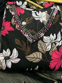 SF2  5517 Beautiful Rayon  Fabric nayra Cut kurti, Pant With Dupatta - XL-42