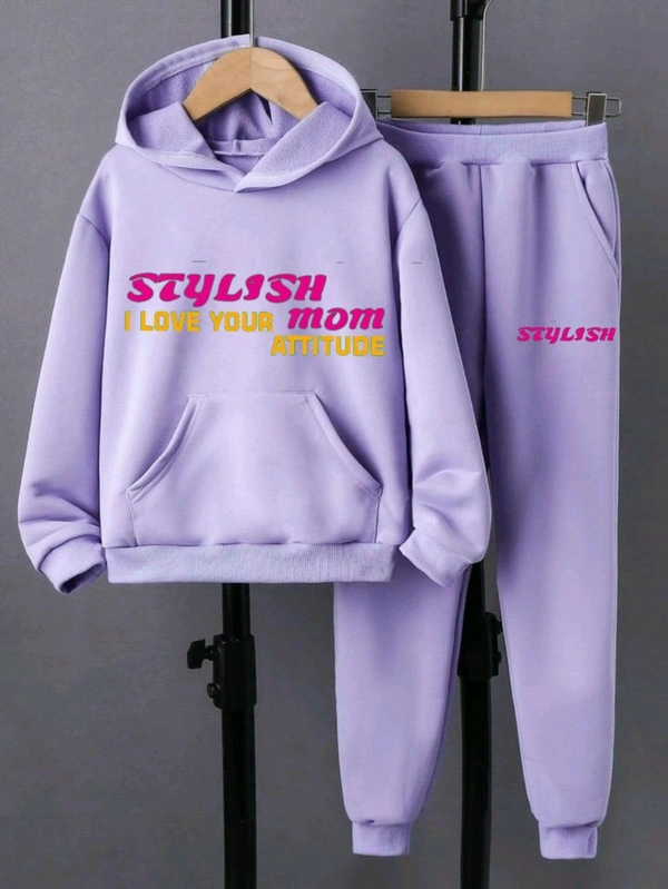 KD18 5523 STYLISH TRACKSUITS FABRIC- FLEECE LENGTH HODDIES  - Blue Chalk, XL-42