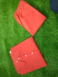 NEV 5531 Pure Cotton  super dyeing beautiful cord pant set.cord printed  - 2XL-44