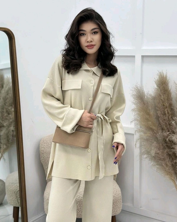 5533 Imported premium woolen cordset  - Baja White, XL-42