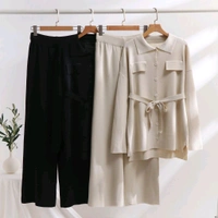 5533 Imported premium woolen cordset  - Baja White, XL-42