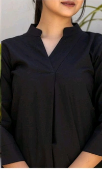 SF2  5536 *_NEW BEST QUALITY COTTON SOLID KARTA SET - Black, 2XL-44