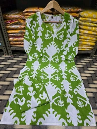 SF2  5543 NEW LONCH RAYON  Cotton Kurta Pant Set  Beautiful design - Green, 2XL-44