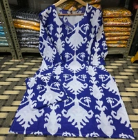 SF2  5543 NEW LONCH RAYON  Cotton Kurta Pant Set  Beautiful design - Blue, XL-42