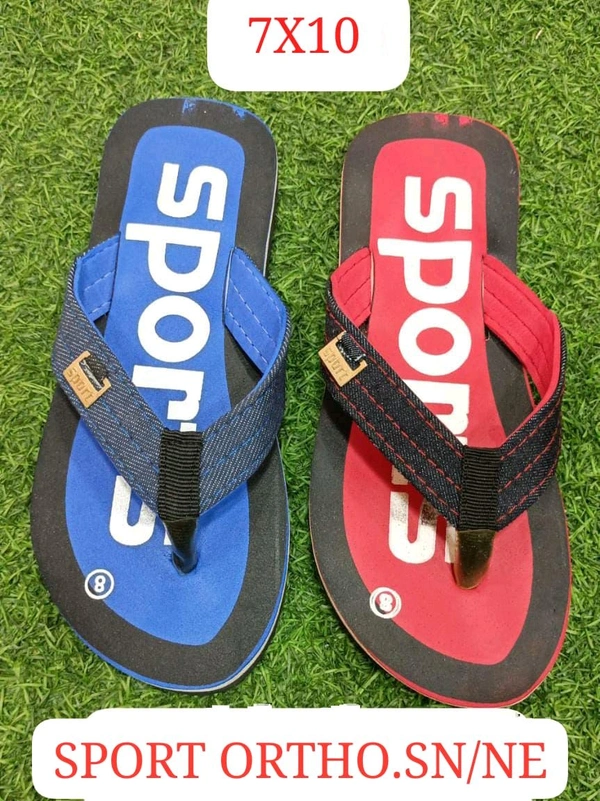 5578 PU SANDAL - NO.10, Red