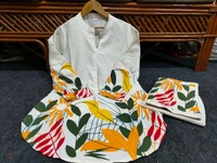 NEV 5595 Beautiful short coord set dress Design for Gorgeous  Beautiful cotton Both side pockets - XL-42