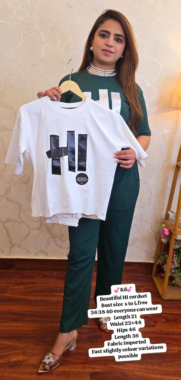KD18  5598 Beautiful  cordset  imported stretchable - White, M-38