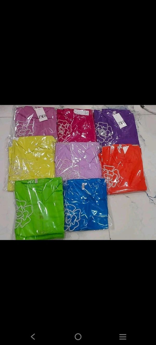 KD18  5601 High Quality Cotton  Cord set Both side pocket  - Pink, M-38