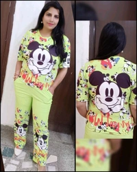 KD18  5623 Mickey 🐭 mouse 
Both side pocket imported stretchable High quality 
 - Green, 34-