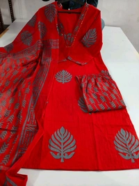 KDJ 2628 *Heavy Cotton*  Sequence Work Kurti with Hand work Pant 


 - Maroon, 3XL-46