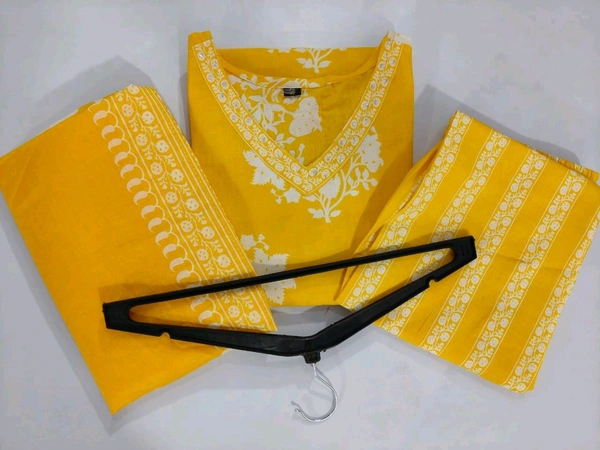 SF5 5632 Pure Heavy Cotton*kurti  Pant With Duptta 
 - M-38