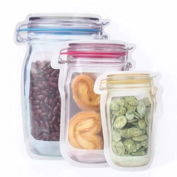 Jar Shape Pouch (3 Pcs Set)  