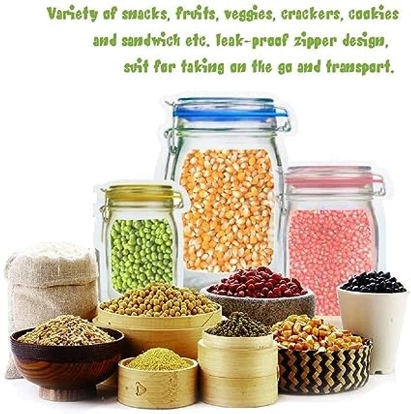 Jar Shape Pouch (3 Pcs Set)  