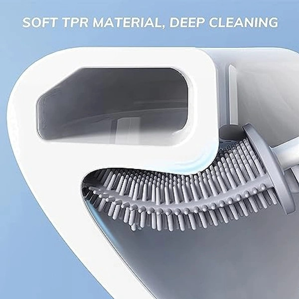 Silicon Toilet Cleaner Brush