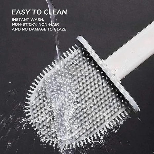 Silicon Toilet Cleaner Brush