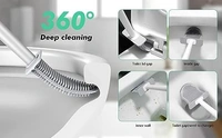 Silicon Toilet Cleaner Brush
