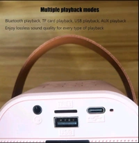 Bluetooth Speaker with Wireless Microphone