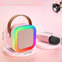 Bluetooth Speaker with Wireless Microphone
