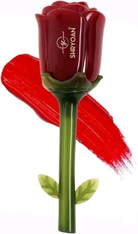 Shryoan Rose Liquid Smudge Proof & Waterproof Red Sindoor | Full Coverage, Natural Finish, Paraben-Free For Bridal  PACK OF 2 - Red