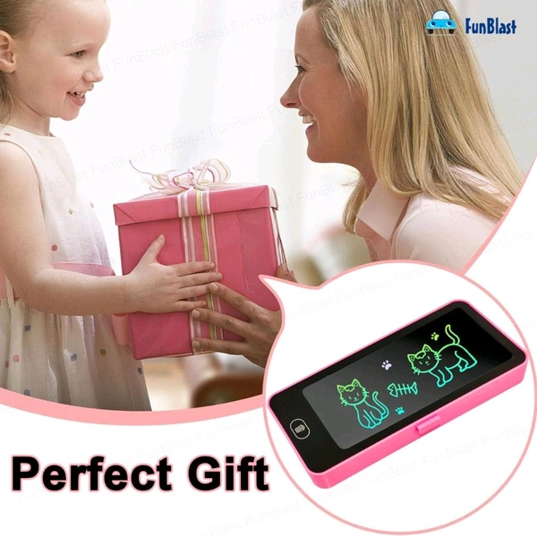 2 in 1 LCD Digital Slate for Kids - Blue