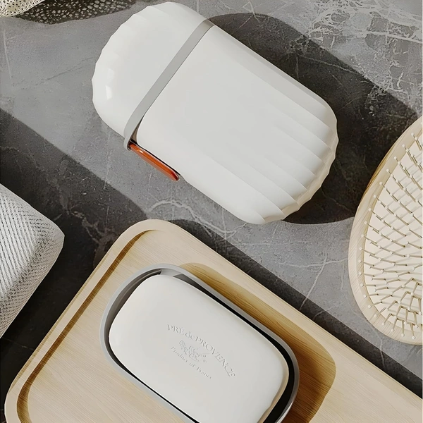 Travel Soap Box | Travel Soap Holder | Portable Plastic Soap Dish Box for Travel Portable Soap Case Holder | Plastic Soap Box with Cover, Waterproof Soap Container for Bathroom Soap Holder