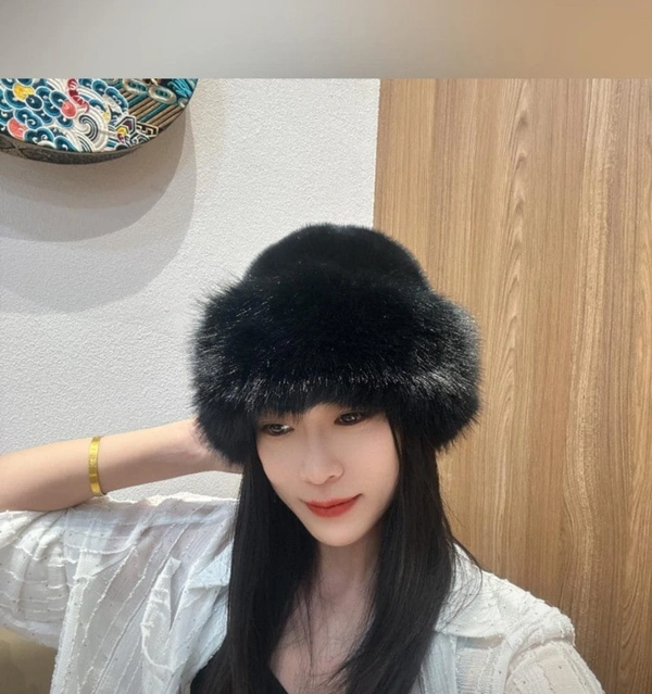 Winter Women Faux Fur Russian Cossack Style Hat Winter Hat - Pink