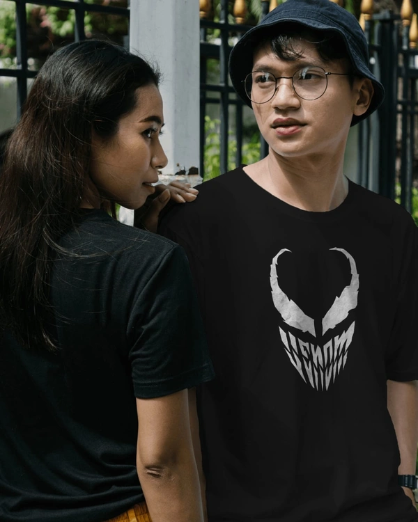 Venom t-Shirt , black regular fit printed t-shirt