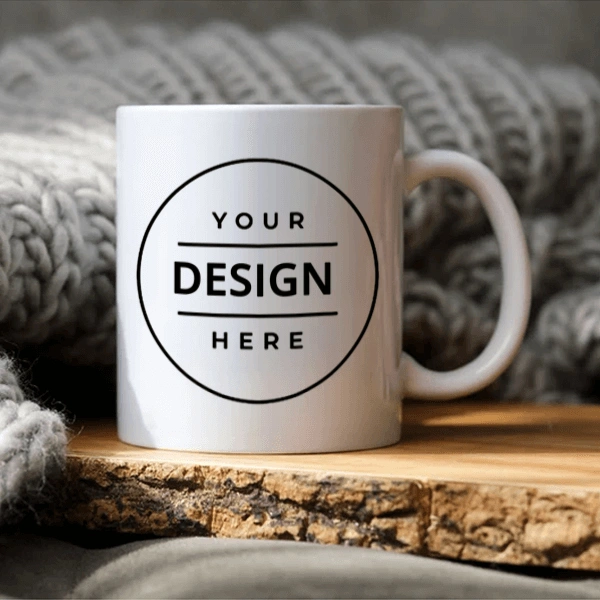 Coffe Mug, Custom Printed Cup - One