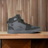High-top Sneakers Shoes For Travel And Home  - Black, IND 7