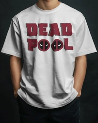 Deadpool t-shirt ,  typography t-shirt  - Black, M