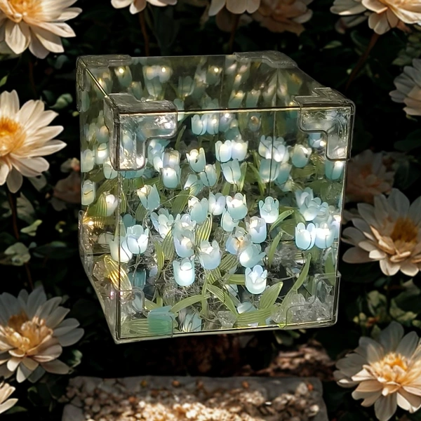 LED Tulip Lamp - ONE, Dodger Blue
